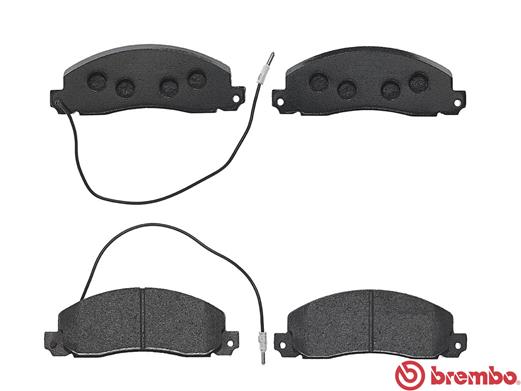 A.B.S. P 68 006 BREMBO Bremsbelagsatz, Scheibenbremse